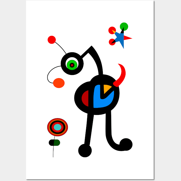 Mirò Wall Art by GraphicMonas